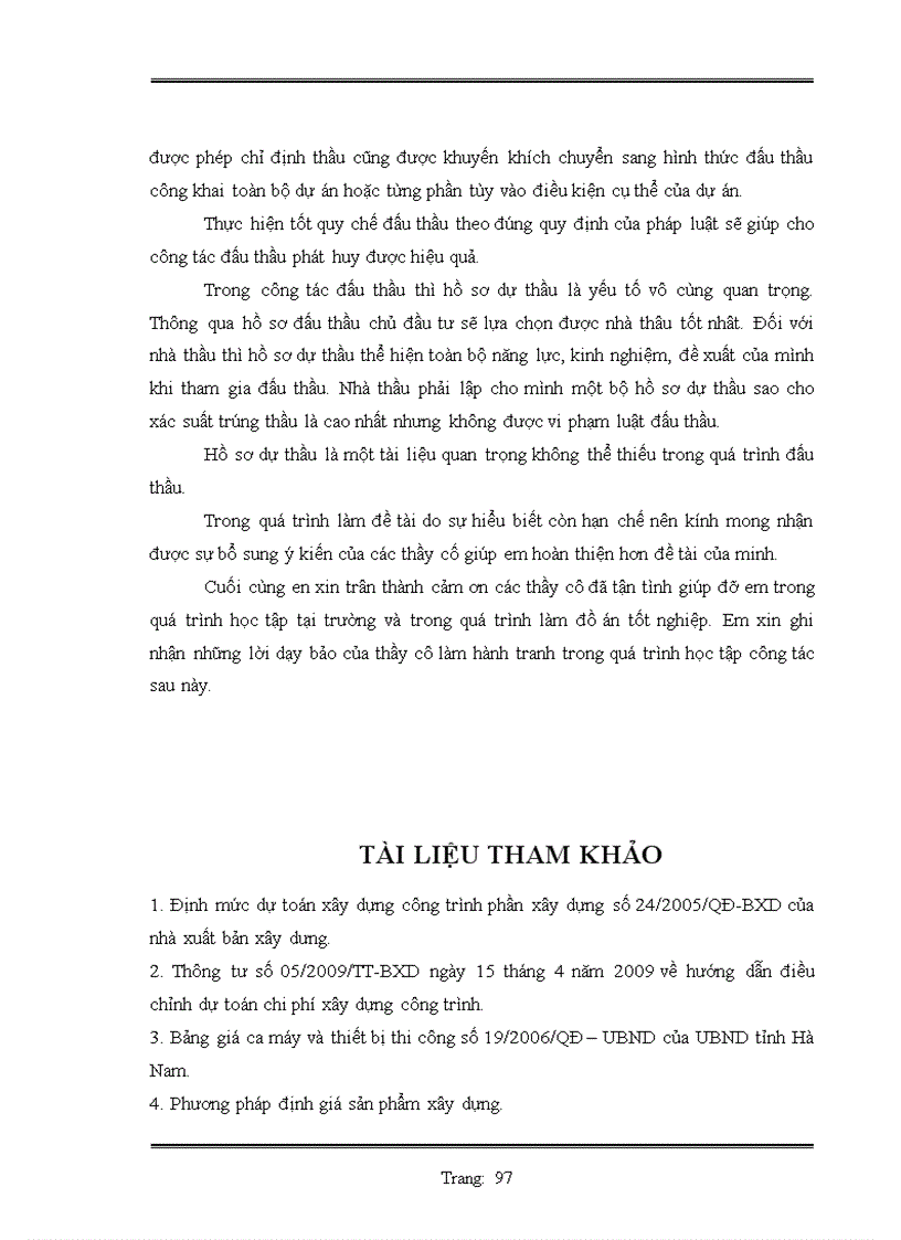 image for page Lập hồ sơ dự thầu công trình mở rộng ql1a đoạn km 213 240 km 216 00 km 233 600 km 235 885 2 và mở rộng cầu phủ lý gói thầu số 4 xây lắp hạng mục mở rộng câu phủ lỷ
