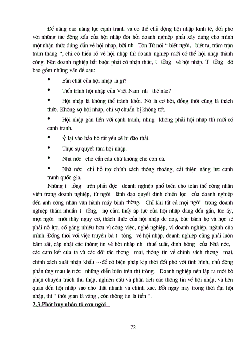 image for page Năng lực cạnh tranh của Công ty cổ phần Sữa Việt Nam Vinamilk trong bối cảnh hội nhập kinh tế quốc tế