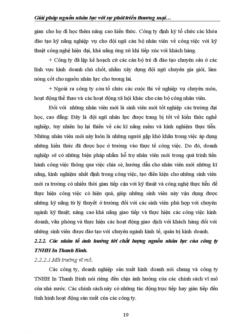 image for page Một số giải pháp nguồn nhân lực với sự phát triển thương mại tại công ty TNHH In Thanh Bình 1