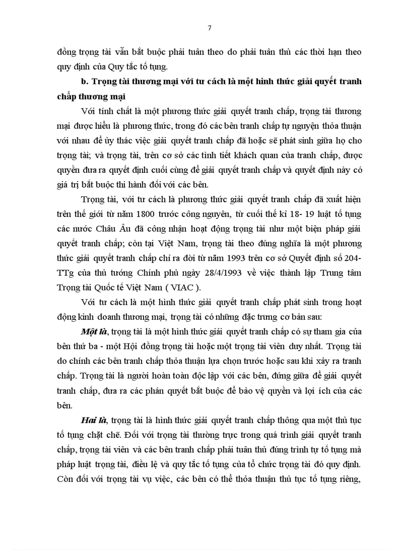 image for page Một số vấn đề lý luận và thực tiễn về thỏa thuận trọng tài đối với giải quyết tranh chấp thương mại tại Việt Nam