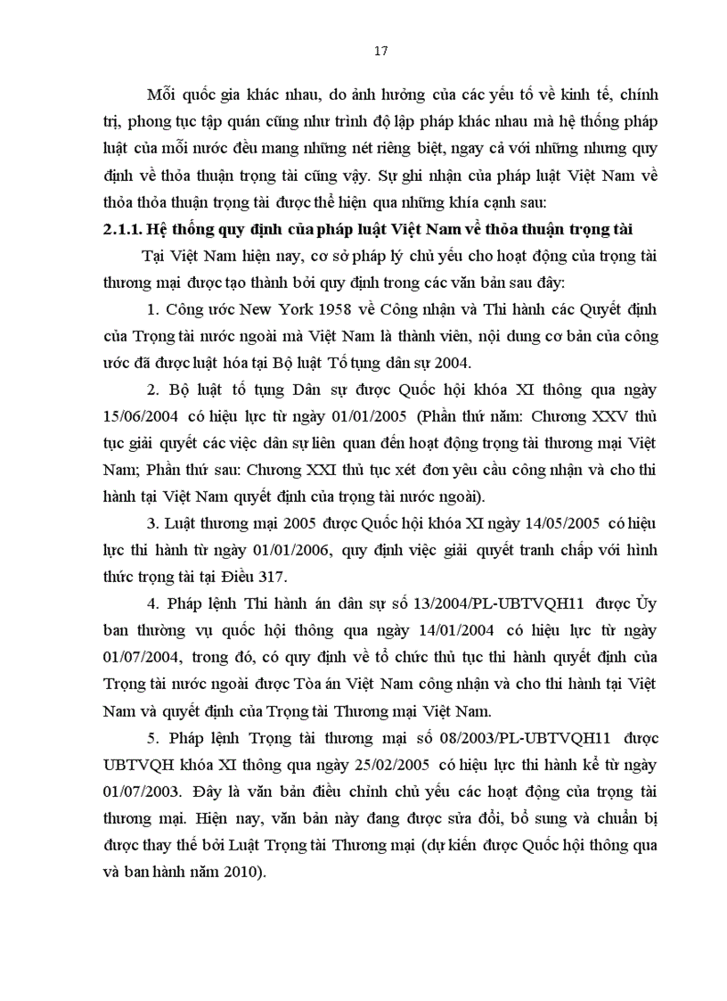 image for page Một số vấn đề lý luận và thực tiễn về thỏa thuận trọng tài đối với giải quyết tranh chấp thương mại tại Việt Nam