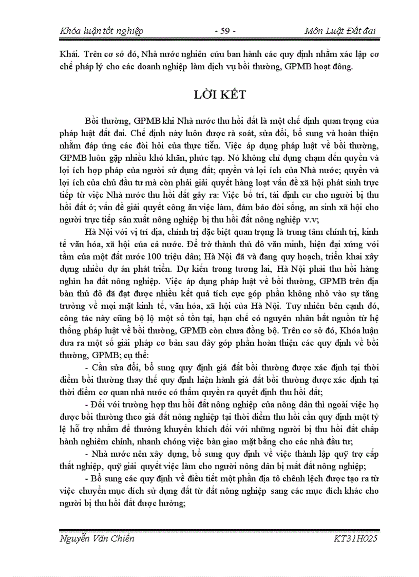 image for page Thực trạng áp dụng pháp luật về bồi thường hỗ trợ tái định cư khi Nhà nước thu hồi đất trên địa bàn thành phố Hà Nội