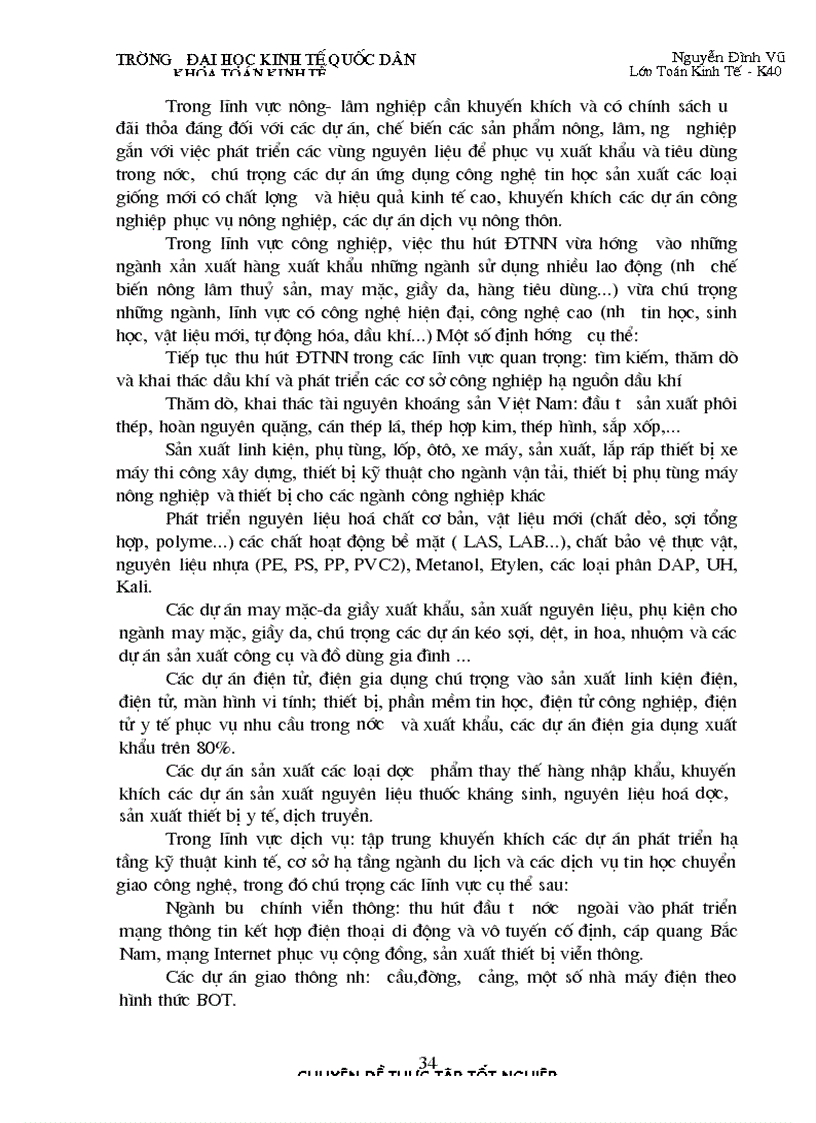image for page Phân tích ảnh hưởng của đầu tư trực tiếp nước ngoài đến tăng trưởng GDP của Việt Nam trong giai đoạn hiện nay 1