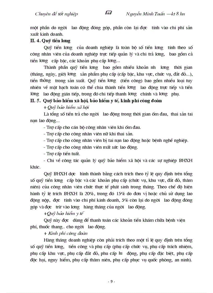 image for page Một số ý kiến đề xuất nhằm hoàn thiện công tác hạch toán kế toán tiền lương và các khoản trích theo lương ở công ty công trình giao thông 134 nhằm nâng cao hiểu quả sử dụng lao động