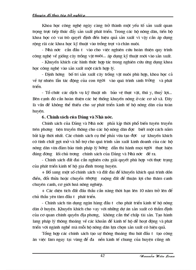 image for page Một số giải pháp phát triển kinh tế hộ nông dân huyện ý Yên Nam Định