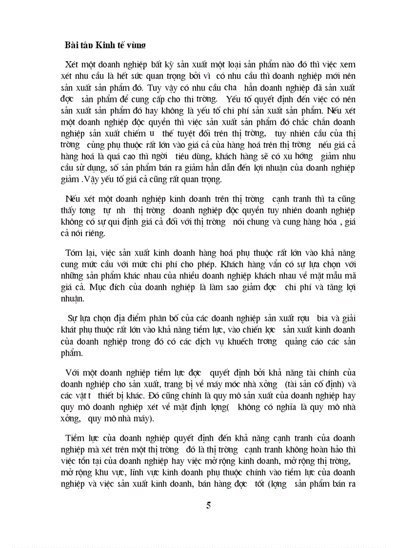 image for page Các yếu tố ảnh hưởng đến sự lựa chọn địa điểm phân bố của các doanh nghiệp trong ngành công nghiệp sản xuất rượu bia nước giải khát