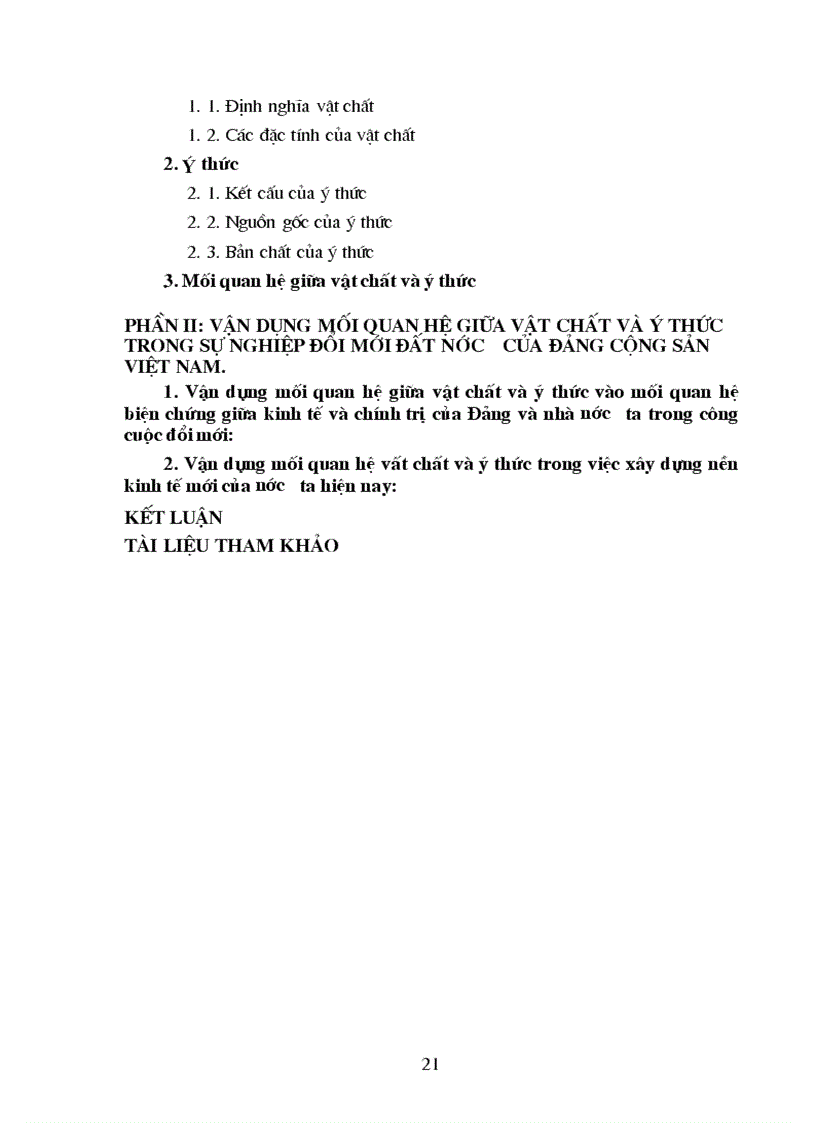 image for page Mối quan hệ biện chứng giữa vật chất và ý thức và sự vận dụng của Đảng Cộng Sản trong sự nghiệp đổi mới đất nước 1