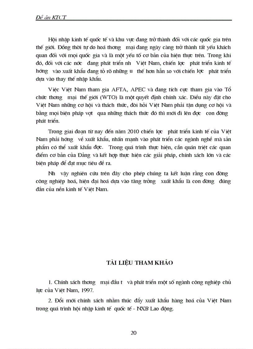 image for page Tiến trình hội nhập AFTA của Việt Nam