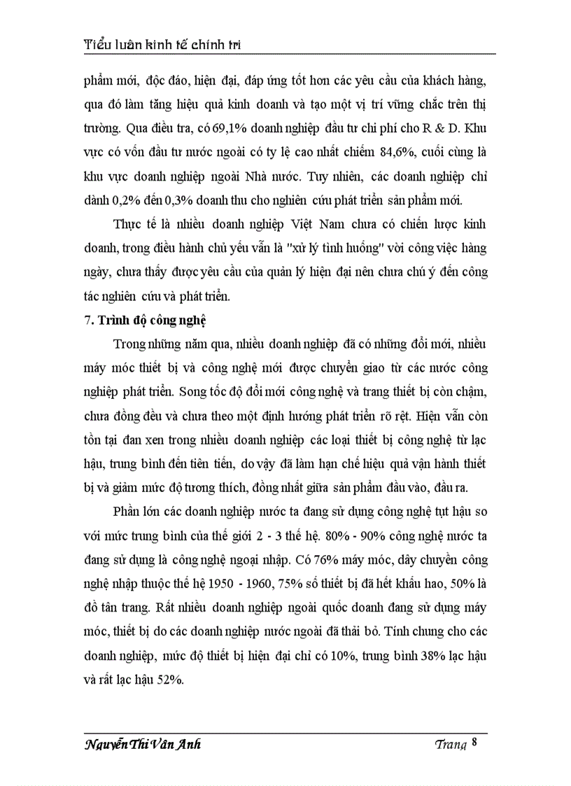 image for page Biện pháp nâng cao sức cạnh tranh hàng hoá đối với các doanh nghiệp Việt Nam hiện nay 1