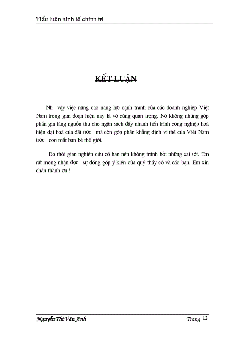 image for page Biện pháp nâng cao sức cạnh tranh hàng hoá đối với các doanh nghiệp Việt Nam hiện nay 1