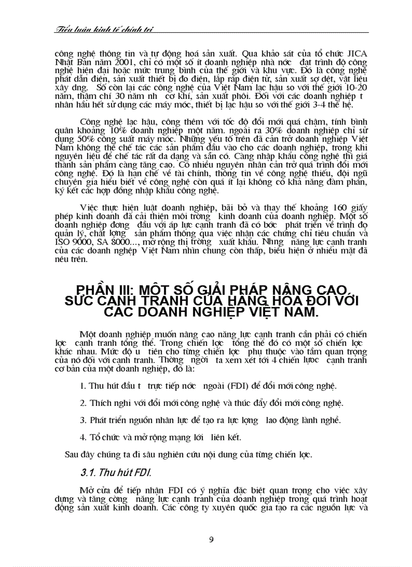 image for page Một số giải pháp nâng cao sức cạnh tranh của hàng hoá đối với các doanh nghiệp Việt Nam