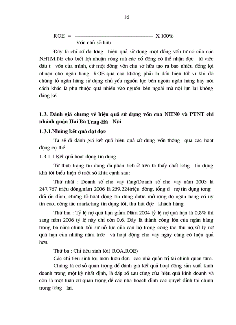 image for page Một số giải pháp chủ yếu nhằm nâng cao lợi nhuận tại Chi nhánh NHNo PTNT quận Hai Bà Trưng Hà Nội