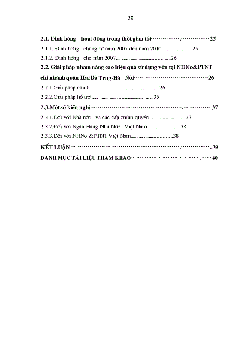 image for page Một số giải pháp chủ yếu nhằm nâng cao lợi nhuận tại Chi nhánh NHNo PTNT quận Hai Bà Trưng Hà Nội