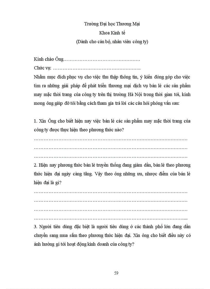 image for page Giải pháp phát triển thương mại dịch vụ bán lẻ các sản phẩm may mặc thời trang trên thị trường Hà Nội của công ty TMDV thời trang Hà Nội 1