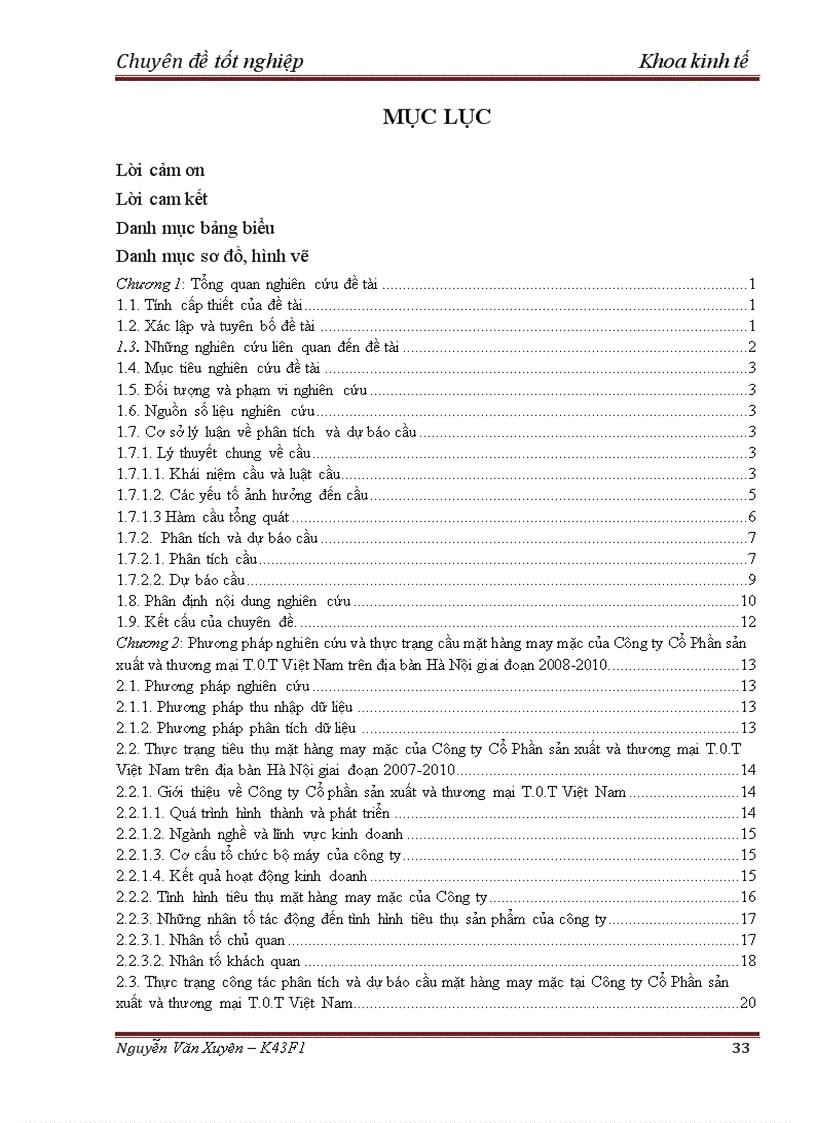 image for page Phân tích và dự báo cầu về mặt hàng may mặc của công ty Cổ phần sản xuất và thương mại T 0 T Việt Nam trên địa bàn Hà Nội đến năm 2015