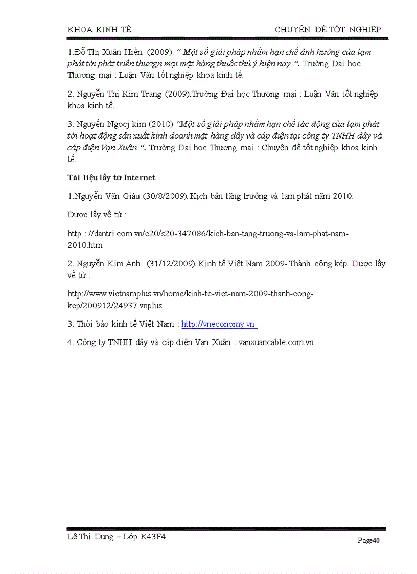 image for page Giải pháp nhằm hạn chế tác động của lạm phát tới hoạt động kinh doanh mặt hàng dây và cáp điện trên thị trường Hà Nội