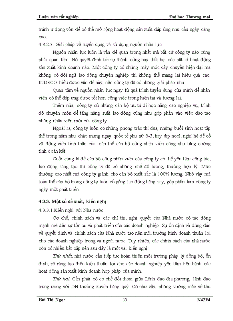 image for page Giải pháp hạn chế ảnh hưởng của lạm phát đến hoạt động sản xuất kinh doanh của công ty indeco