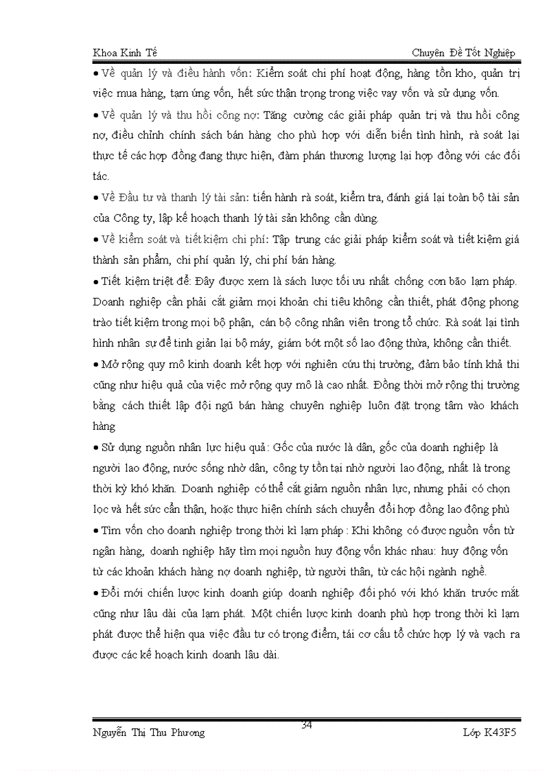 image for page Phân tích ảnh hưởng của lạm phát tới hoạt động sản xuất kinh doanh thực phẩm của Công ty CP thực phẩm Ngôi Sao Xanh