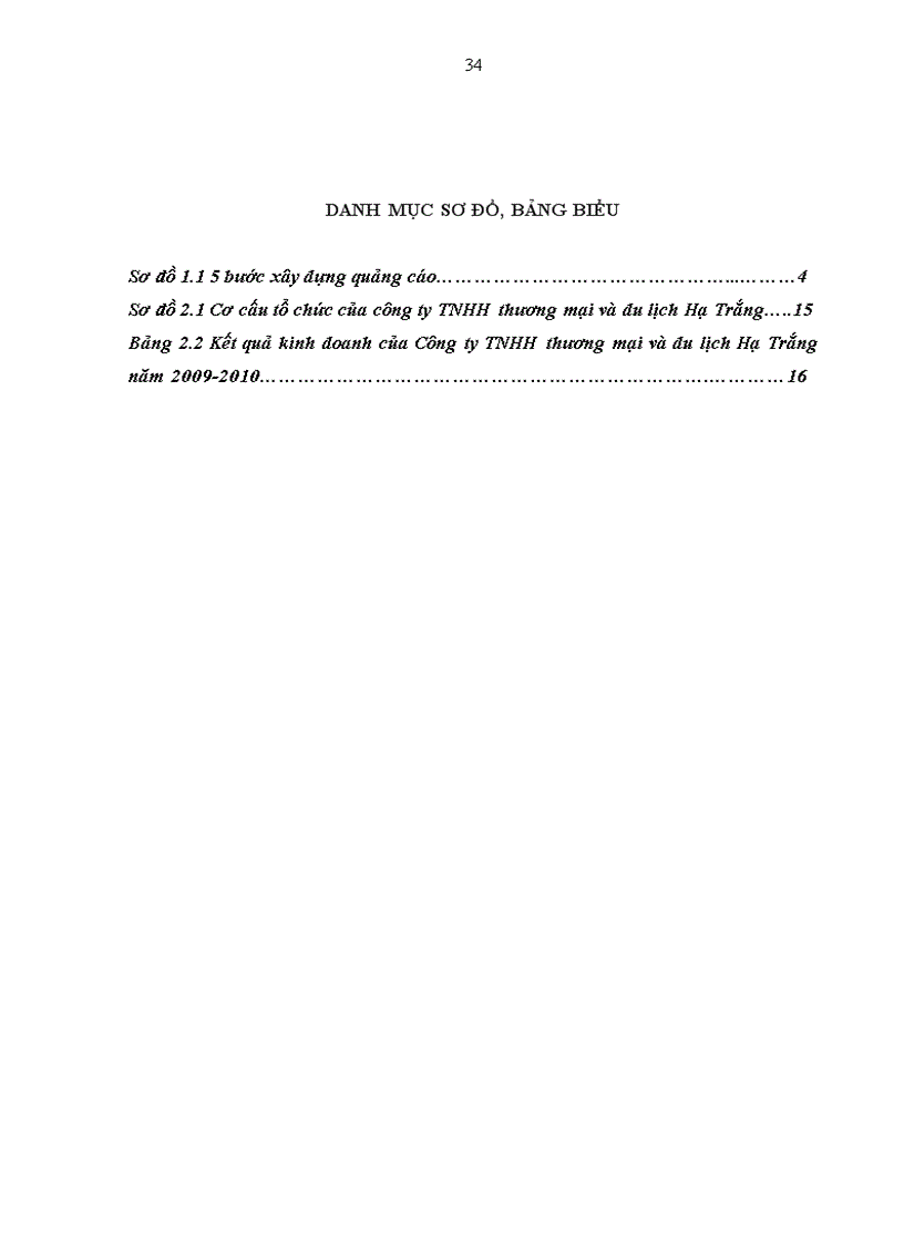 image for page Giải pháp hoàn thiện hoạt động quảng cáo đối với thị trường khách du lịch nội địa của Công ty TNHH thương mại và du lịch Hạ Trắng 1