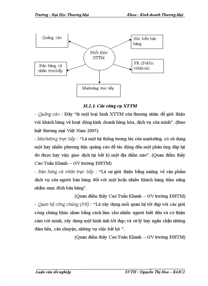 image for page Phát triển phối thức xúc tiến thương mại sản phẩm thiết bị trình chiếu của công ty Cổ phần Đầu tư Hoàng Đạo trên thị trường Miền Bắc