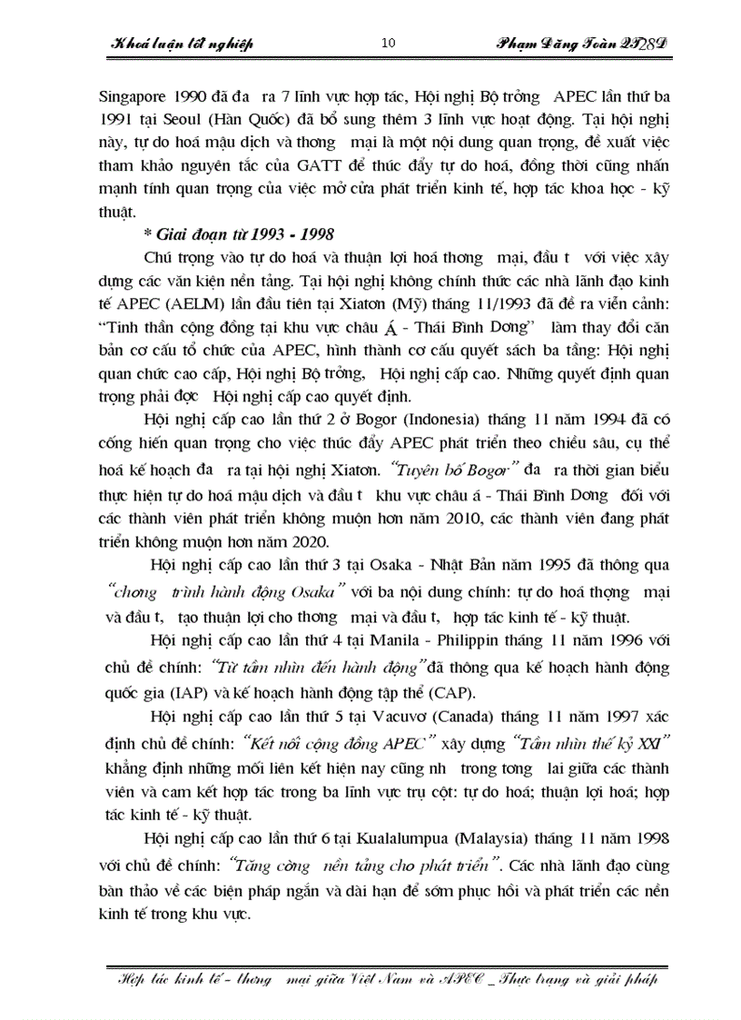 image for page Hợp tác kinh tế thương mại giữa Việt Nam và APEC Thực trạng và giải pháp
