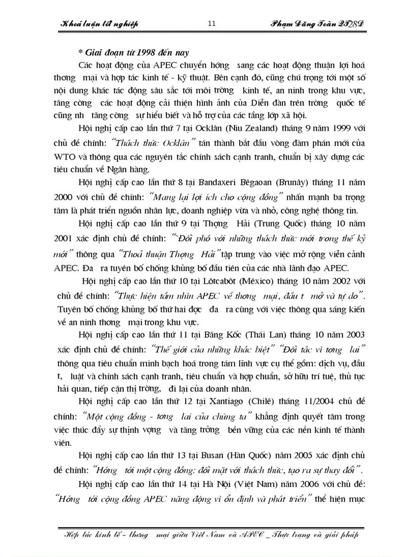 image for page Hợp tác kinh tế thương mại giữa Việt Nam và APEC Thực trạng và giải pháp