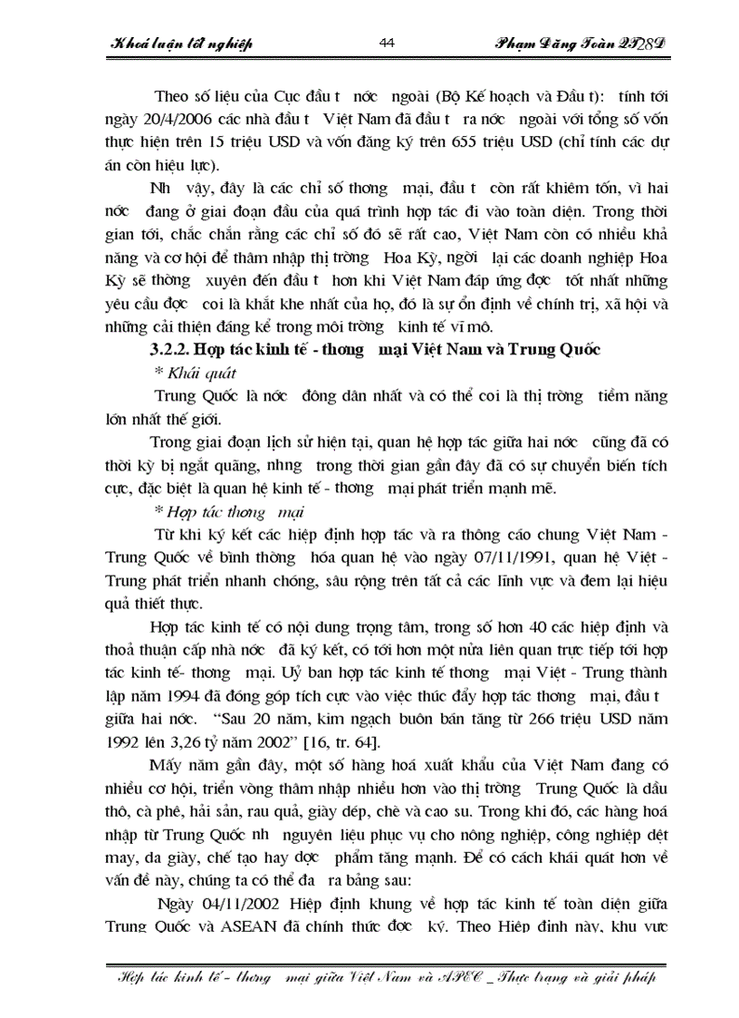 image for page Hợp tác kinh tế thương mại giữa Việt Nam và APEC Thực trạng và giải pháp