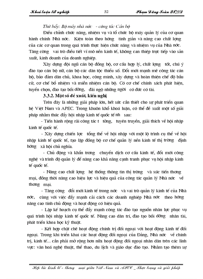 image for page Hợp tác kinh tế thương mại giữa Việt Nam và APEC Thực trạng và giải pháp