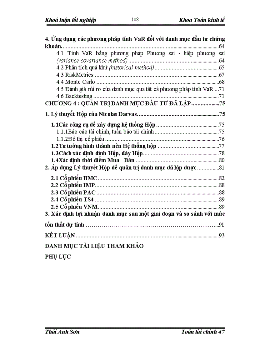 image for page Quản trị và đánh giá rủi ro của danh mục đầu tư trên thị trường chứng khoán Việt Nam