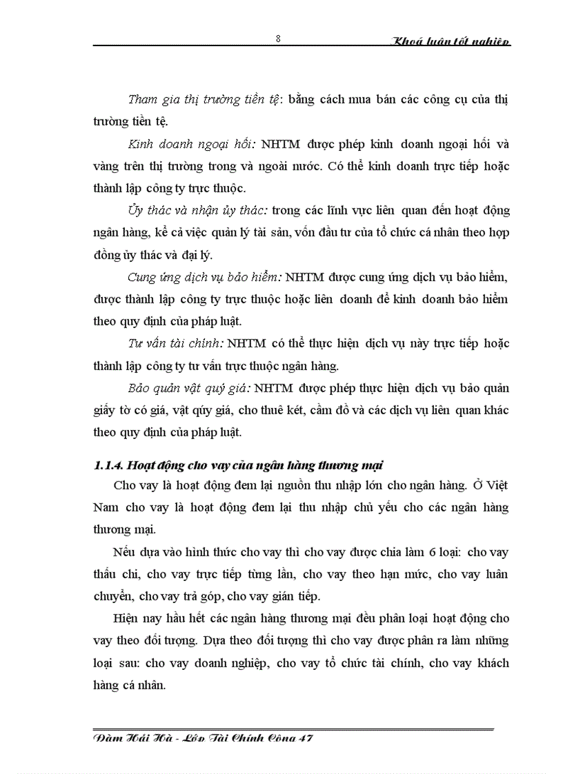 image for page Phát triển hoạt động cho vay dành cho khách hàng cá nhân tại ngân hàng thương mại cổ phần VPBANK 1