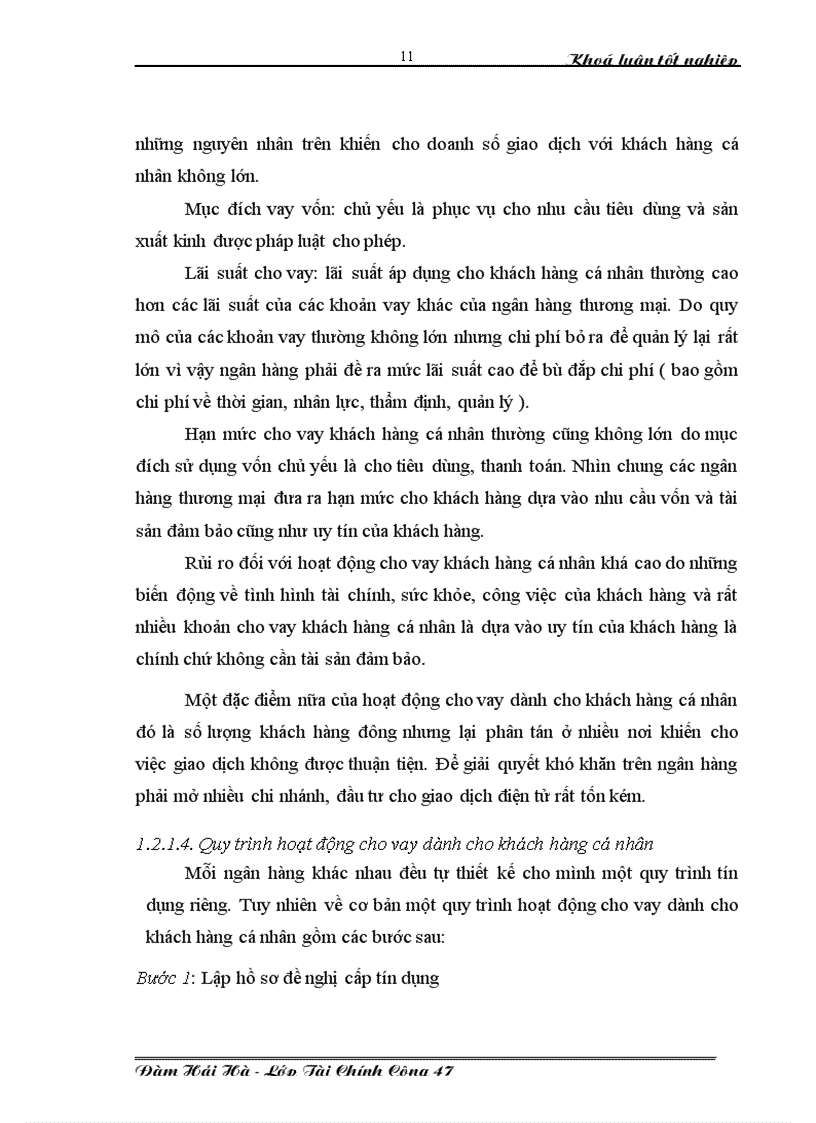 image for page Phát triển hoạt động cho vay dành cho khách hàng cá nhân tại ngân hàng thương mại cổ phần VPBANK 1