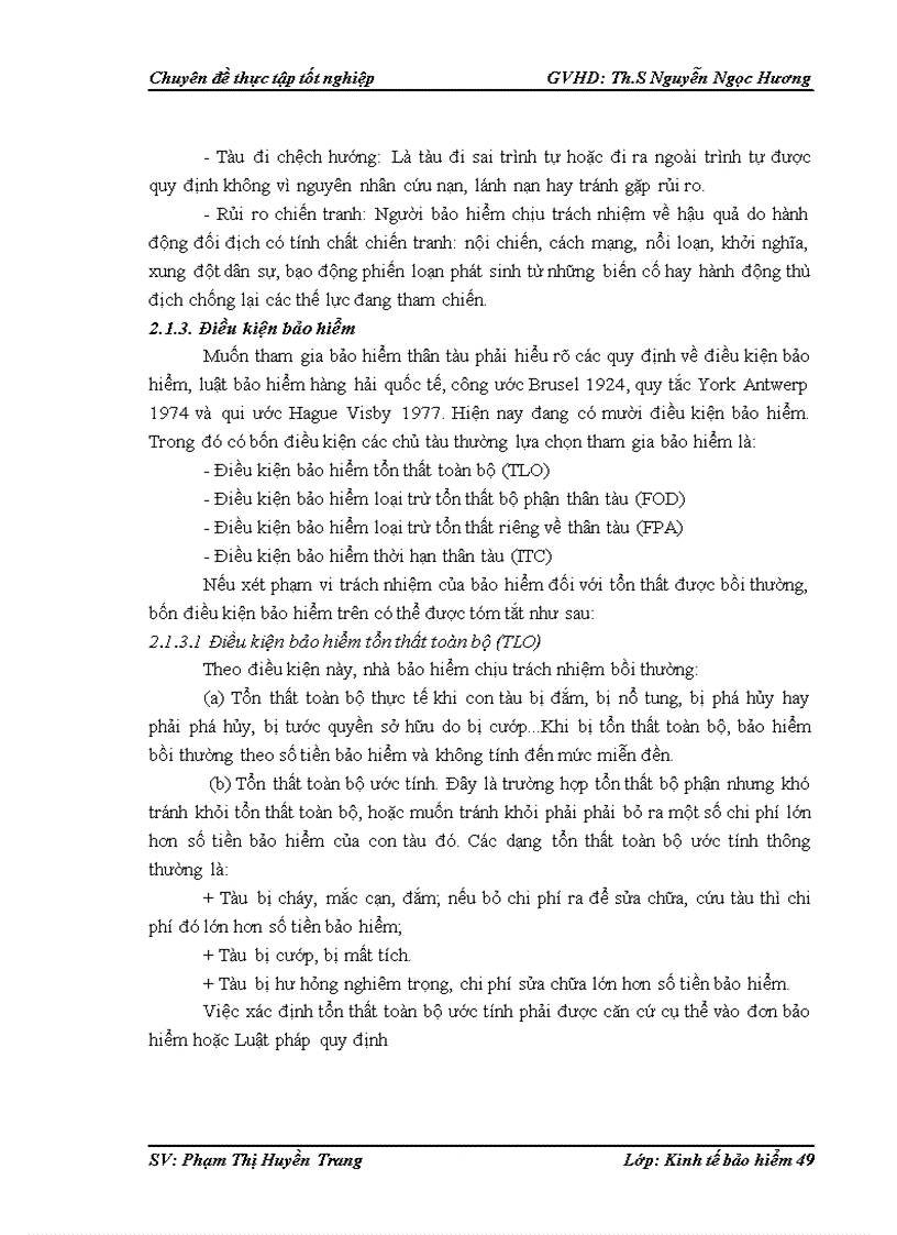 image for page Tình hình triển khai nghiệp vụ Bảo hiểm thân tàu và trách nhiệm dân sự chủ tàu tại Tổng công ty cổ phần Bảo hiểm dầu khí Việt Nam PVI giai đoạn 2006 2010 1