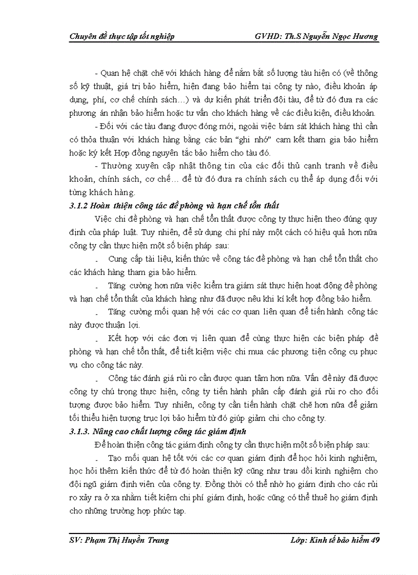 image for page Tình hình triển khai nghiệp vụ Bảo hiểm thân tàu và trách nhiệm dân sự chủ tàu tại Tổng công ty cổ phần Bảo hiểm dầu khí Việt Nam PVI giai đoạn 2006 2010 1