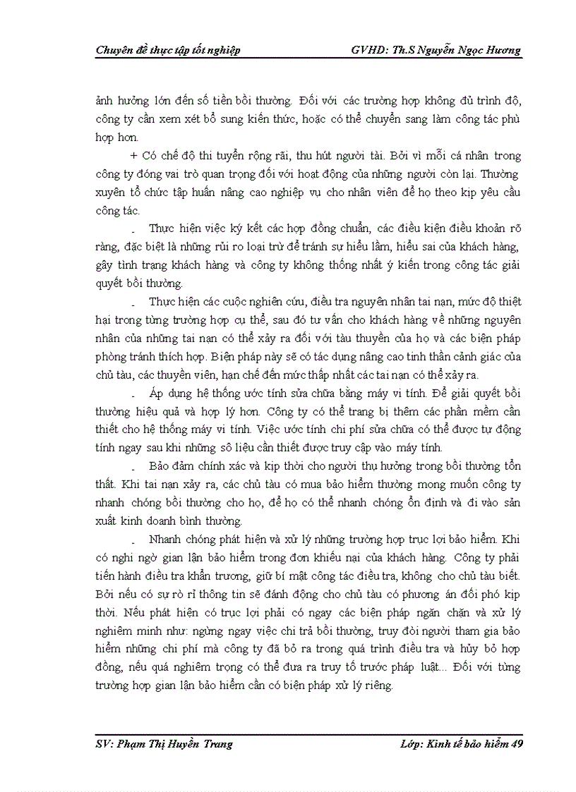 image for page Tình hình triển khai nghiệp vụ Bảo hiểm thân tàu và trách nhiệm dân sự chủ tàu tại Tổng công ty cổ phần Bảo hiểm dầu khí Việt Nam PVI giai đoạn 2006 2010 1