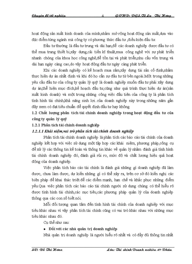 image for page Nâng cao chất lượng phân tích tài chính doanh nghiệp trong hoạt động đầu tư của công ty quản lý quỹ ngân hàng Công Thương Việt Nam 1