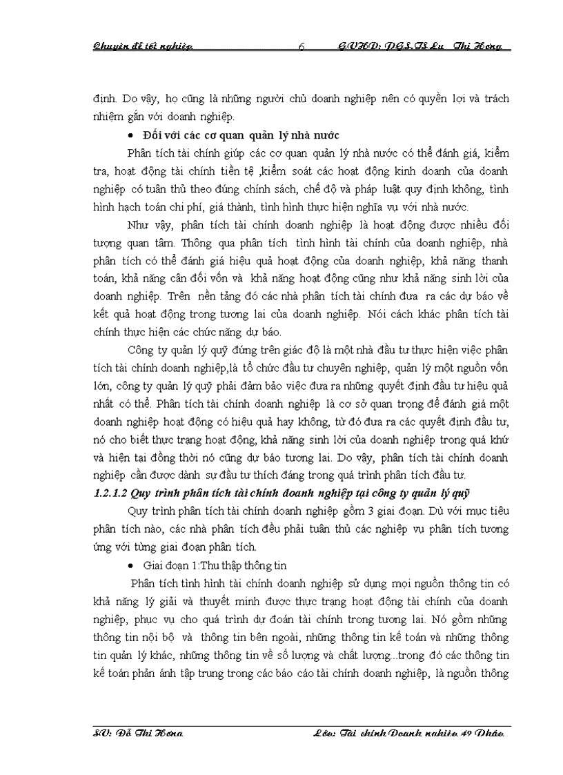 image for page Nâng cao chất lượng phân tích tài chính doanh nghiệp trong hoạt động đầu tư của công ty quản lý quỹ ngân hàng Công Thương Việt Nam 1