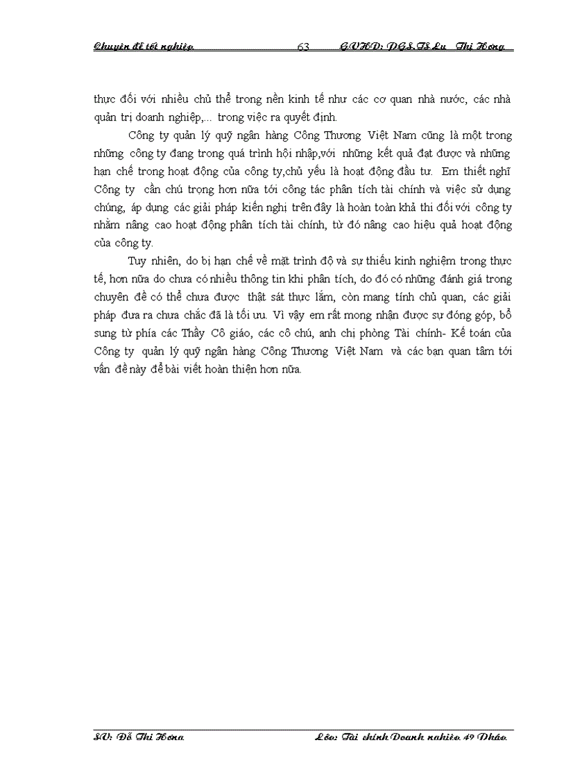 image for page Nâng cao chất lượng phân tích tài chính doanh nghiệp trong hoạt động đầu tư của công ty quản lý quỹ ngân hàng Công Thương Việt Nam 1
