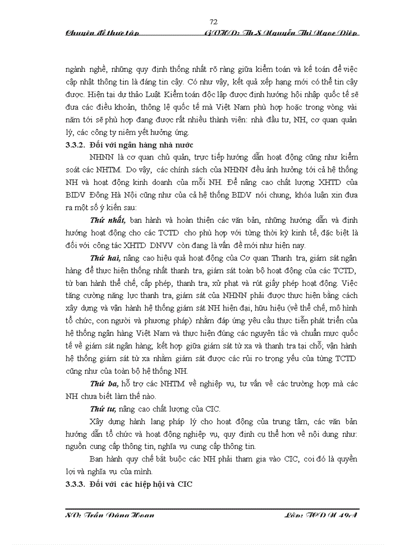 image for page Giải pháp hoàn thiện công tác xếp hạng tín dụng doanh nghiệp vay vốn tại Ngân hàng Đầu tư và phát triển Việt Nam chi nhánh Đông Hà Nội