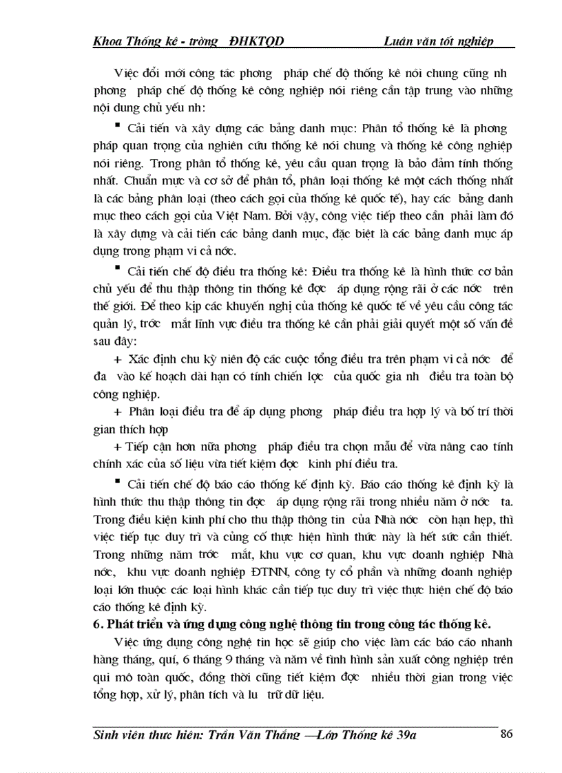 image for page Vận dụng một số phương pháp thống kê để phân tích tình hình sản xuất công nghiệp Việt Nam thời kỳ 1996 2000