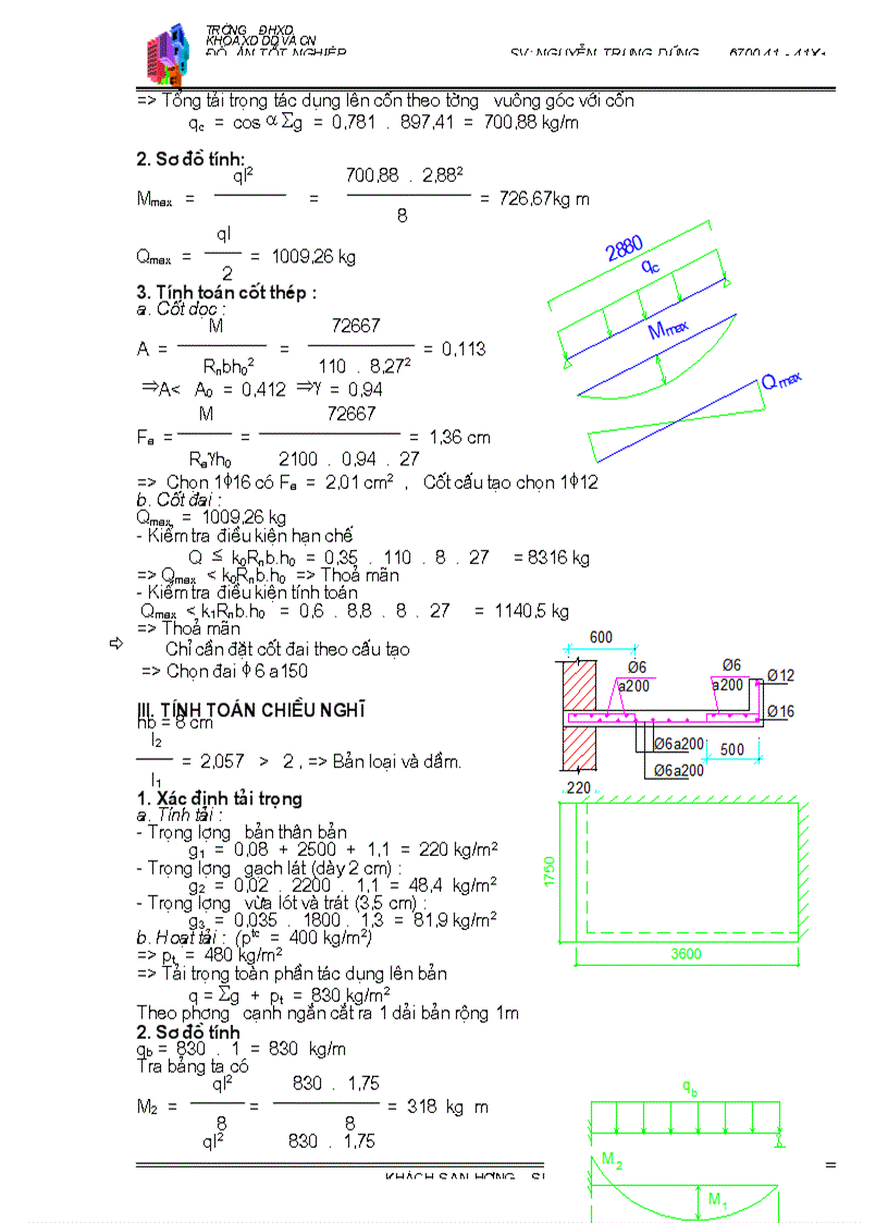 image for page Tính toán cốt thép cột