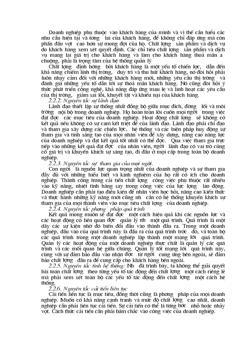 image for page Duy trì và cải tiến hệ thống quản lý chất lượng theo tiêu chuẩn ISO 9002 tại Công ty da giày Hà Nội