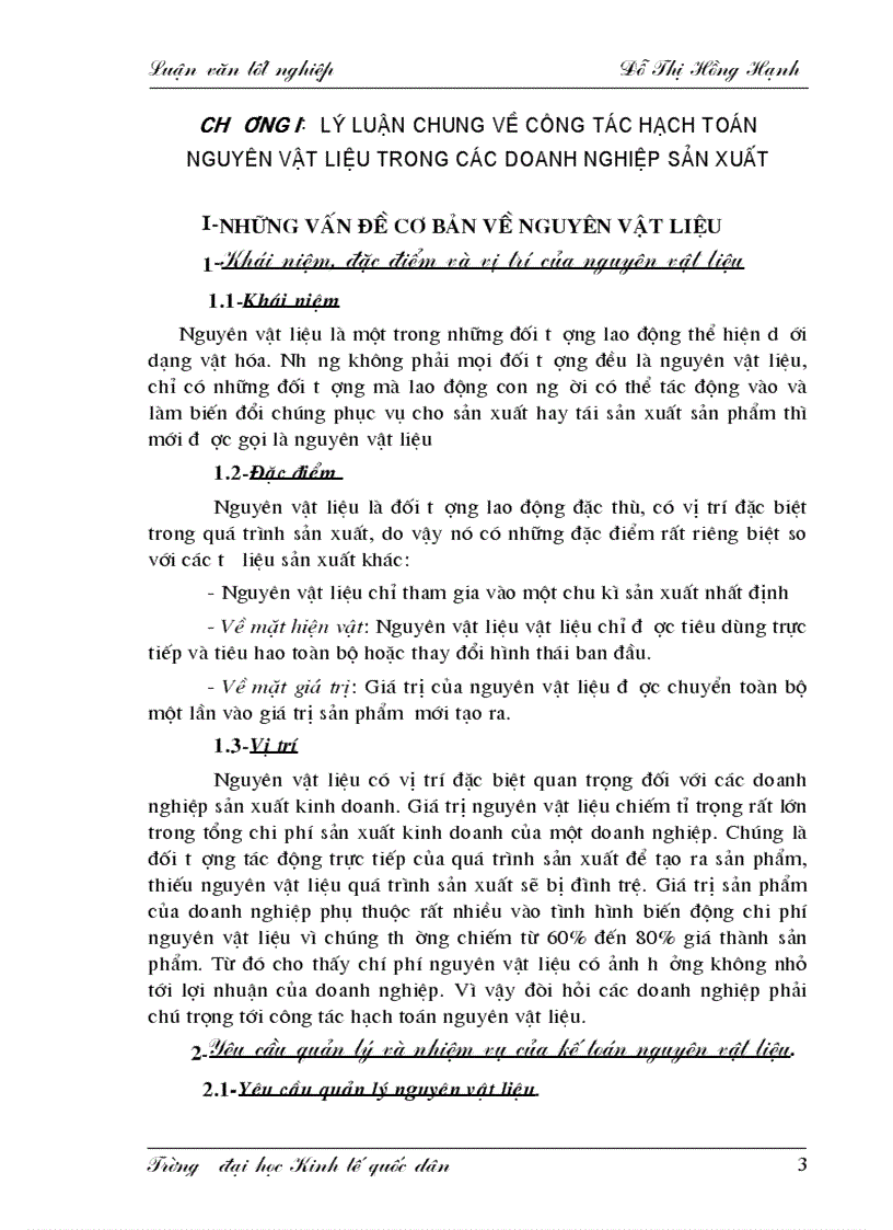 image for page Hoàn thiện công tác hạch toán kế toán nguyên vật liệu với việc nâng cao hiệu quả sử dụng vốn lưu động tại công ty cao su Sao Vàng 1