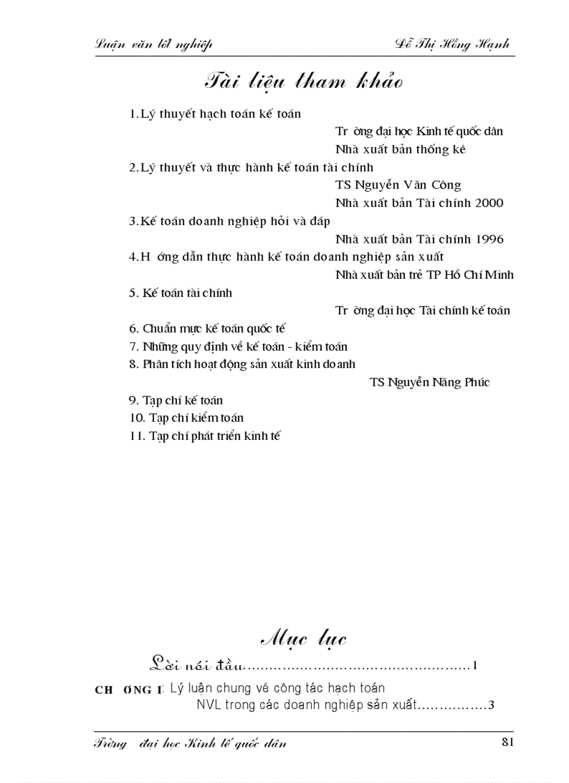 image for page Hoàn thiện công tác hạch toán kế toán nguyên vật liệu với việc nâng cao hiệu quả sử dụng vốn lưu động tại công ty cao su Sao Vàng 1