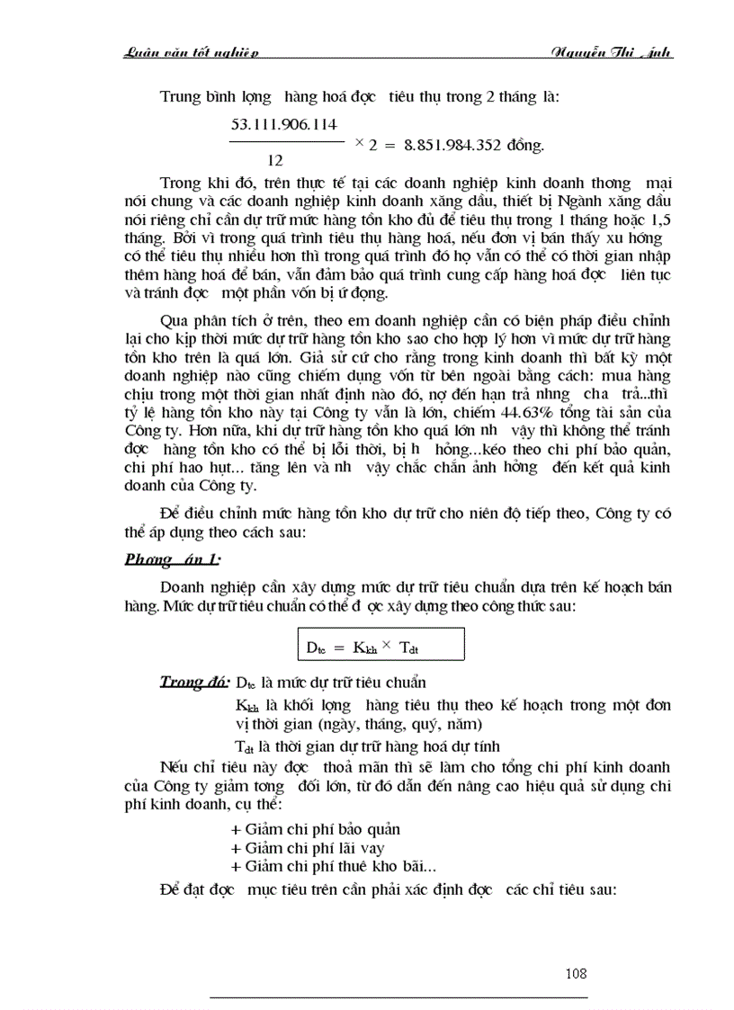 image for page Hoàn thiện hạch toán chi phí bán hàng và chi phí quản lý doanh nghiệp với việc nâng cao hiệu quả sử dụng chi phí tại Công ty Thiết bị xăng dầu Petrolimex 1