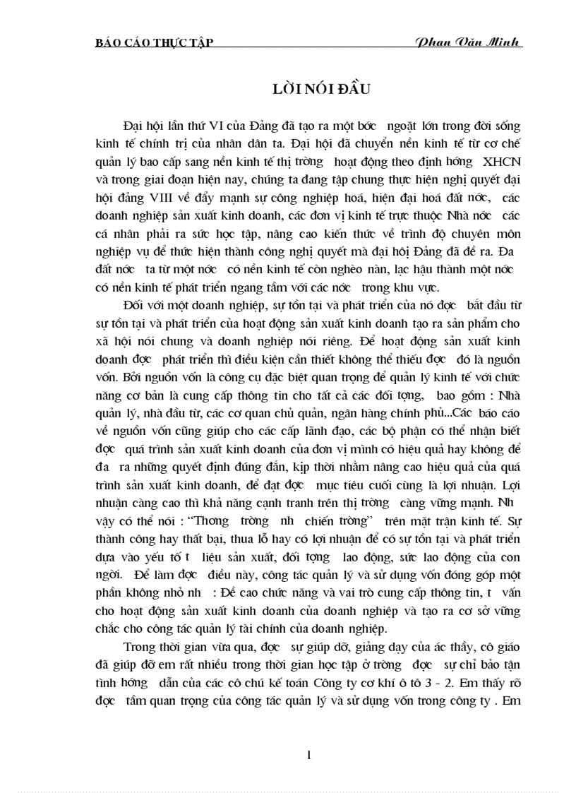 image for page Công tác huy động và sử dụng vốn ở Công ty cơ khí ô tô 3 2 1