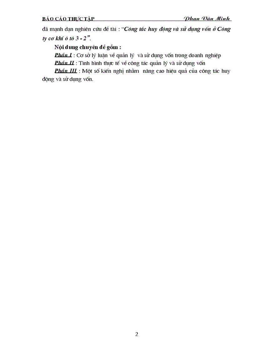 image for page Công tác huy động và sử dụng vốn ở Công ty cơ khí ô tô 3 2 1