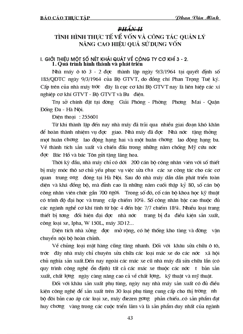 image for page Công tác huy động và sử dụng vốn ở Công ty cơ khí ô tô 3 2 1