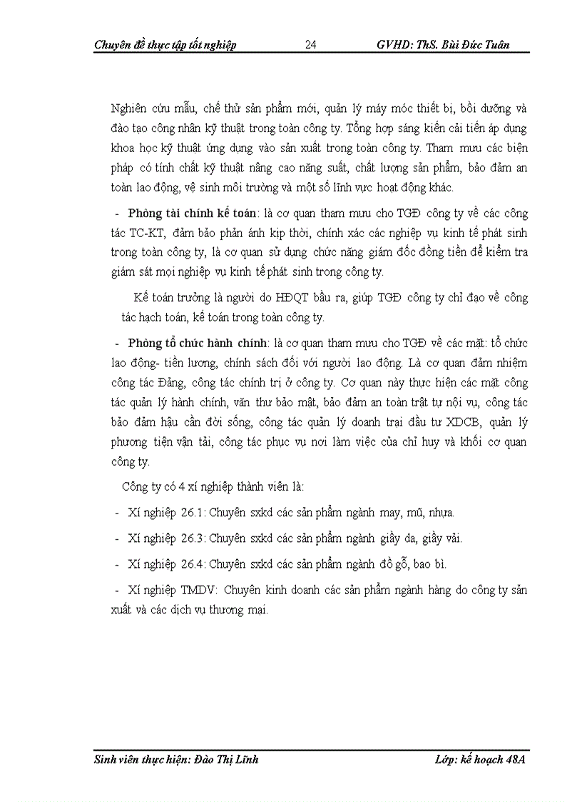 image for page Hoàn thiện công tác lập kế hoạch sản xuất tại công ty cổ phần 26