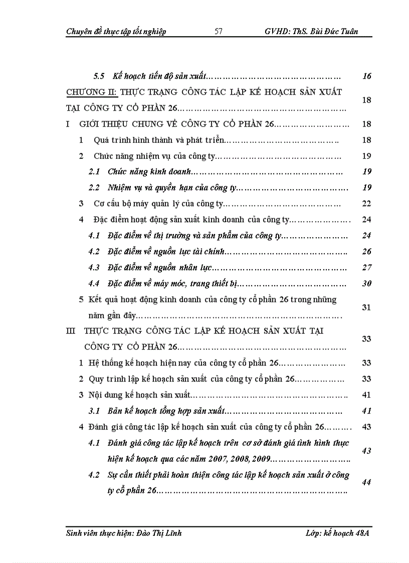 image for page Hoàn thiện công tác lập kế hoạch sản xuất tại công ty cổ phần 26