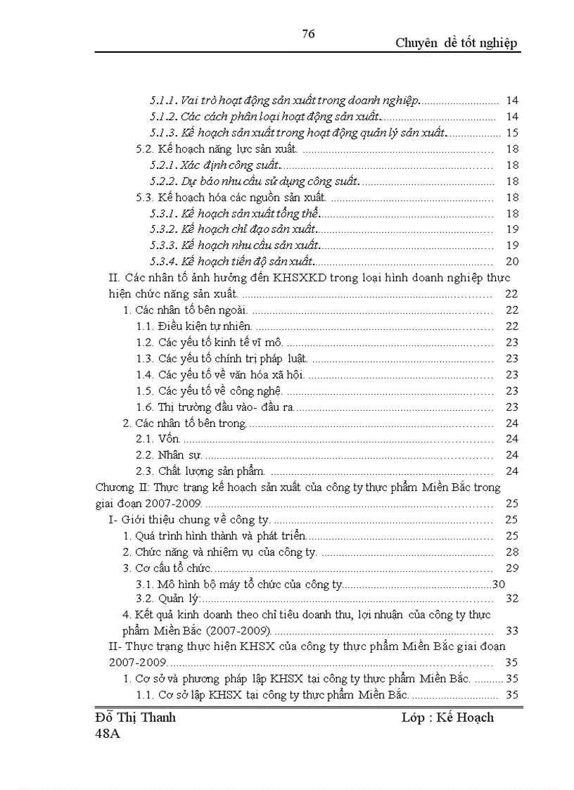 image for page Một số giải pháp thực hiện kế hoạch sản xuất kinh doanh của công ty thực phẩm Miền Bắc